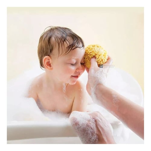 Esponja Natural Honeycomb Para Baño Infantil - La tienda para tu bebe